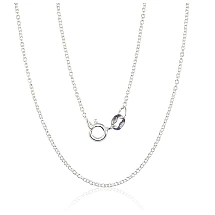 Sidabrinė grandinėlė Anchor round 1 mm, Sidabras 925 praba
