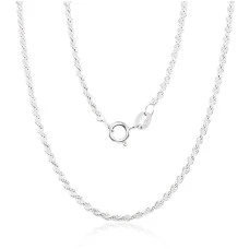 Sidabrinė grandinėlė Rope 2 mm, Sidabras 925 praba