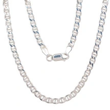 Sidabrinė grandinėlė Marina 3.9 mm, briaunų apdirbimas deimantu, Sidabras 925 praba