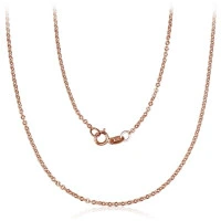 Auksinė grandinėlė Anchor 1.4 mm, briaunų apdirbimas deimantu, Raudonas Auksas 585 praba