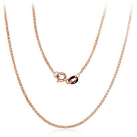Auksinė grandinėlė Spiga 1,2 mm, 45, 2.79 g, Raudonas Auksas 585 praba