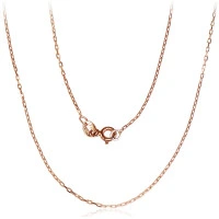 Auksinė grandinėlė Anchor 1.2 mm , briaunų apdirbimas deimantu, 40, 1.42 g, Raudonas Auksas 585 praba