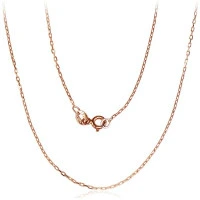 Auksinė grandinėlė Anchor 1.2 mm , briaunų apdirbimas deimantu, 55, 1.85 g, Raudonas Auksas 585 praba