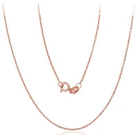 Auksinė grandinėlė Anchor 1 mm, Raudonas Auksas 585 praba