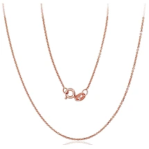 Auksinė grandinėlė Anchor 1 mm, 40, 1.54 g, Raudonas Auksas 585 praba