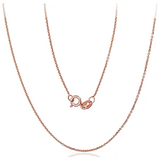 Auksinė grandinėlė Anchor 1 mm, 40, 1.54 g, Raudonas Auksas 585 praba