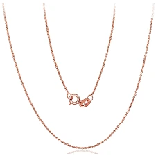 Auksinė grandinėlė Anchor 1 mm, 40, 1.55 g, Raudonas Auksas 585 praba