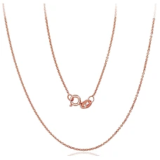 Auksinė grandinėlė Anchor 1 mm, 42, 1.61 g, Raudonas Auksas 585 praba