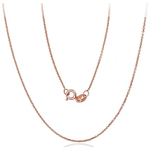 Auksinė grandinėlė Anchor 1 mm, 45, 1.7 g, Raudonas Auksas 585 praba