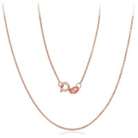 Auksinė grandinėlė Anchor 1 mm, 47, 1.78 g, Raudonas Auksas 585 praba