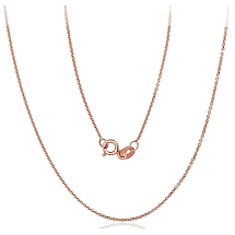 Auksinė grandinėlė Anchor 1 mm, 50, 1.87 g, Raudonas Auksas 585 praba