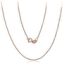 Auksinė grandinėlė Anchor 1 mm, 55, 2.04 g, Raudonas Auksas 585 praba