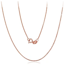 Auksinė grandinėlė Anchor 1 mm, 55, 2.05 g, Raudonas Auksas 585 praba