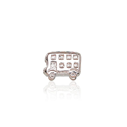 Charms  kolekcija,  - Sidabrinis pakabukas, 2.7 g, Sidabras 925 praba, rodis (padengti), Juvelyrinė emalė
