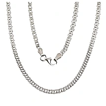 Sidabrinė grandinėlė Rombo 2, 8 mm, briaunų apdirbimas deimantu, Sidabras 925 praba, rodis (padengti)