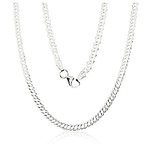 Sidabrinė grandinėlė Rombo 2, 8 mm, briaunų apdirbimas deimantu, Sidabras 925 praba