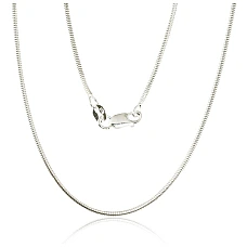 Sidabrinė grandinėlė Snake 1,5 mm, 45, 3.9 g, Sidabras 925 praba