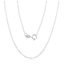 Sidabrinė grandinėlė Anchor round 1,1 mm, 38, 2 g, Sidabras 925 praba