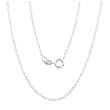 Sidabrinė grandinėlė Anchor round 1,1 mm, 40, 2 g, Sidabras 925 praba
