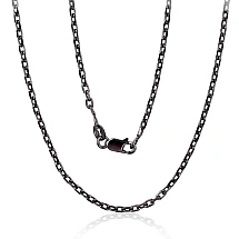 Sidabrinė grandinėlė Anchor 2.1 mm , briaunų apdirbimas deimantu, 50, 6.3 g, Sidabras 925 praba, rodis (padengti)