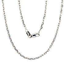 Sidabrinė grandinėlė Anchor 2.1 mm , briaunų apdirbimas deimantu, 45, 5.5 g, Sidabras 925 praba, rodis (padengti)