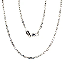 Sidabrinė grandinėlė Anchor 2.1 mm , briaunų apdirbimas deimantu, 45, 5.7 g, Sidabras 925 praba, rodis (padengti)