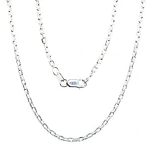 Sidabrinė grandinėlė Anchor 2.1 mm , briaunų apdirbimas deimantu, 50, 6.4 g, Sidabras 925 praba