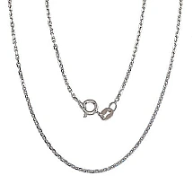 Sidabrinė grandinėlė Anchor 1.2 mm , briaunų apdirbimas deimantu, 55, 3.4 g, Sidabras 925 praba, rodis (padengti)