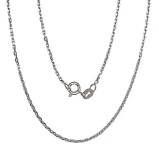 Sidabrinė grandinėlė Anchor 1.2 mm , briaunų apdirbimas deimantu, 55, 3.4 g, Sidabras 925 praba, rodis (padengti)