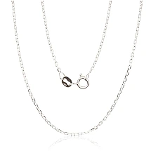 Sidabrinė grandinėlė Anchor 1.2 mm , briaunų apdirbimas deimantu, 50, 3.1 g, Sidabras 925 praba