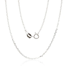 Sidabrinė grandinėlė Anchor 1.2 mm , briaunų apdirbimas deimantu, 50, 3.1 g, Sidabras 925 praba