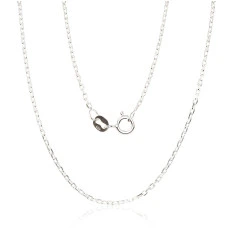Sidabrinė grandinėlė Anchor 1.2 mm , briaunų apdirbimas deimantu, 55, 3.4 g, Sidabras 925 praba
