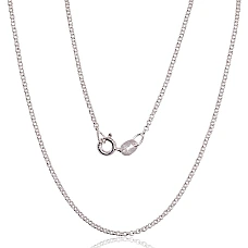 Sidabrinė grandinėlė Rollo 1 mm, 40, 2.4 g, Sidabras 925 praba