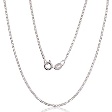 Sidabrinė grandinėlė Rollo 1 mm, 55, 2.9 g, Sidabras 925 praba