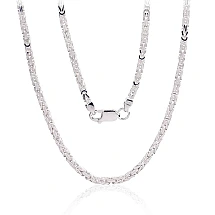 Sidabrinė grandinėlė Bizantine 2.5 mm, 50, 18.1 g, Sidabras 925 praba