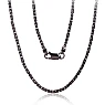 Sidabrinė grandinėlė Bizantine 2.1 mm, 45, 15.9 g, Sidabras 925 praba, rodis (padengti)