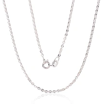 Sidabrinė grandinėlė Anchor round 2 mm , briaunų apdirbimas deimantu, 50, 3.4 g, Sidabras 925 praba