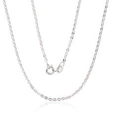 Sidabrinė grandinėlė Anchor round 2 mm , briaunų apdirbimas deimantu, 55, 3.7 g, Sidabras 925 praba