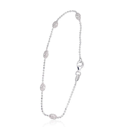 Apyrankės,  - Sidabrinės apyrankės, 18, 2 g, Sidabras 925 praba