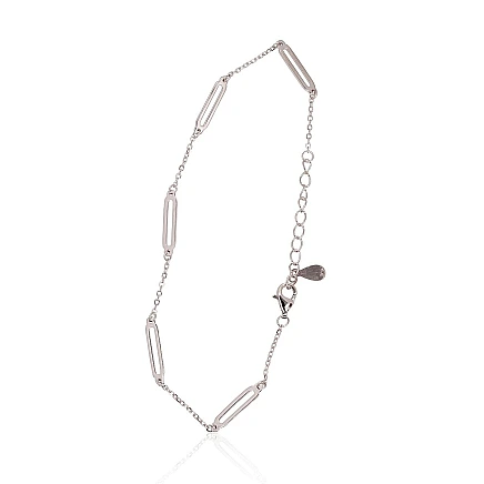 Apyrankės,  - Sidabrinės apyrankės, 17, 1.9 g, Sidabras 925 praba, rodis (padengti), Reguliuojamas ilgis