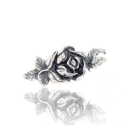 Sagės,  - Sidabrinė sagė, 5.6 g, Sidabras 925 praba, oksidas (padengti)