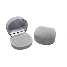 Priedai juvelyriniams, spalva: Pilkas, 5.4 x 4.8 x 3.8 mm