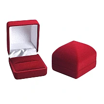 Priedai juvelyriniams, spalva: Vyšninis, 4.9 x 5.4 x 4.1 mm