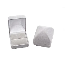 Priedai juvelyriniams, spalva: Pilkas, 4.9 x 5.4 x 4.1 mm
