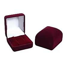 Priedai juvelyriniams, spalva: Vyšninis, 4.9 x 5.4 x 4.1 mm