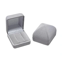 Priedai juvelyriniams, spalva: Pilkas, 4.9 x 5.4 x 4.1 mm