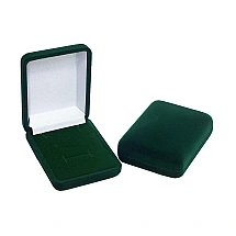 Priedai juvelyriniams, spalva: Žalias, 8 x 6 x 2.7 mm