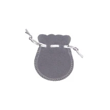 Dovanų maišelis, spalva: Pilkas, 7 x 8 mm