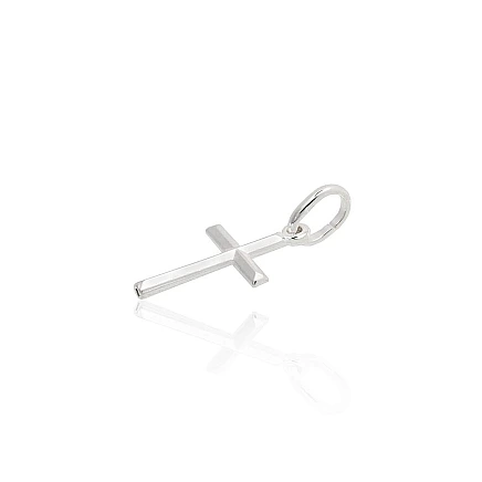 Kryžiai  ir ikonos,  - Sidabrinis pakabukas, 0.7 g, Sidabras 925 praba