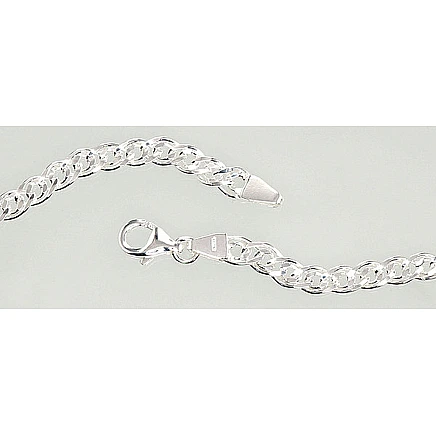 Grandinėlės,  - Sidabrinė grandinėlė Crandmother 4,9 mm , briaunų apdirbimas deimantu, 60, 18.6 g, Sidabras 925 praba